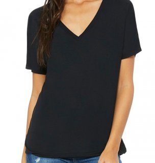 Bella + Canvas Women's Slouchy V-Neck T-Shirt